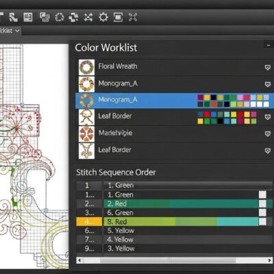 How to Embrilliance Software Create Layered Embroidery Effects