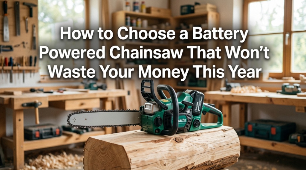 How to Choose a Battery Powered Chainsaw That Won’t Waste Your Money This Year